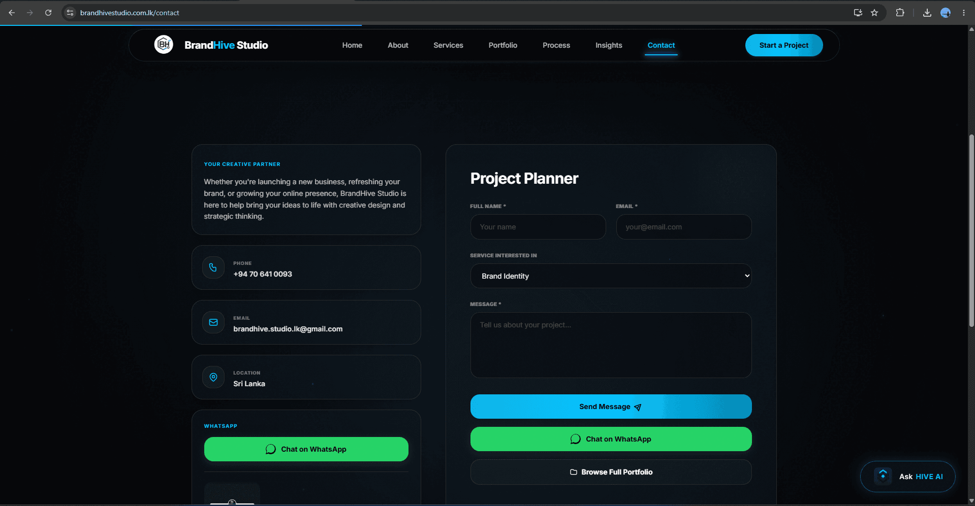 Inquiry Funnel — Tailored Consultation Form