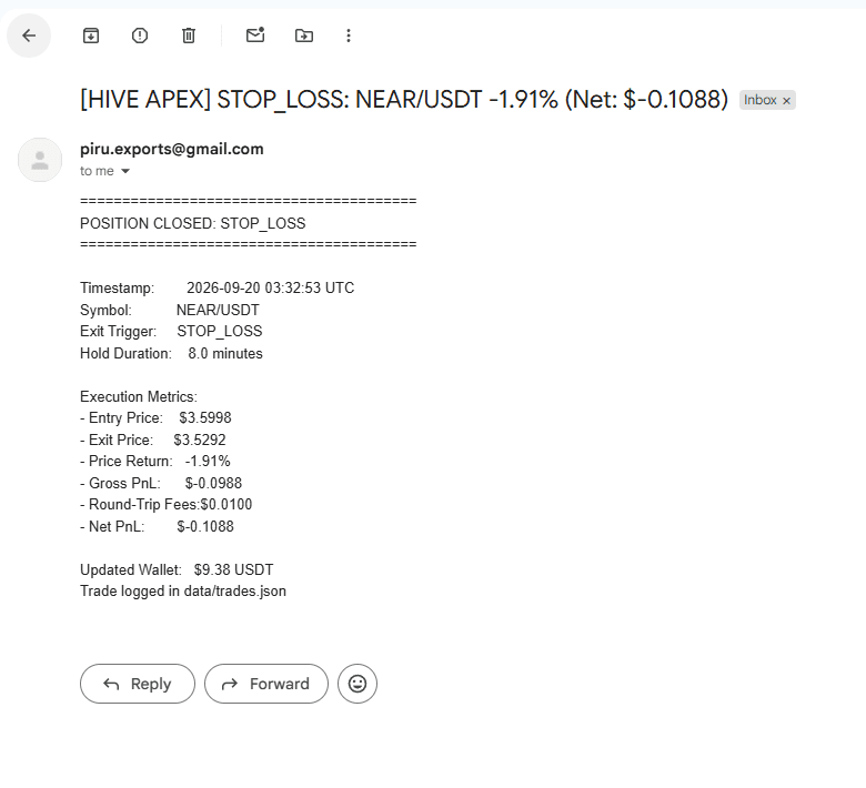 Automated Email Notification & Event Webhook Trigger