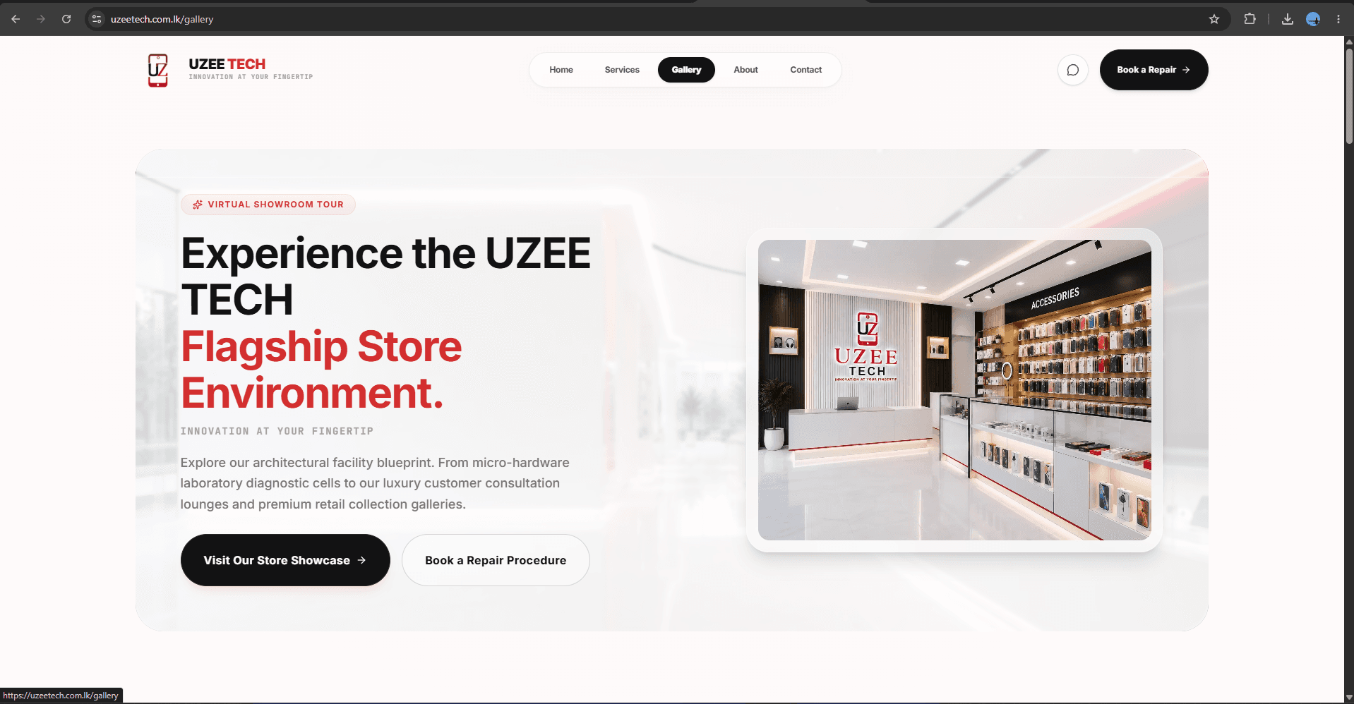 Retail Gallery & Customer Installations