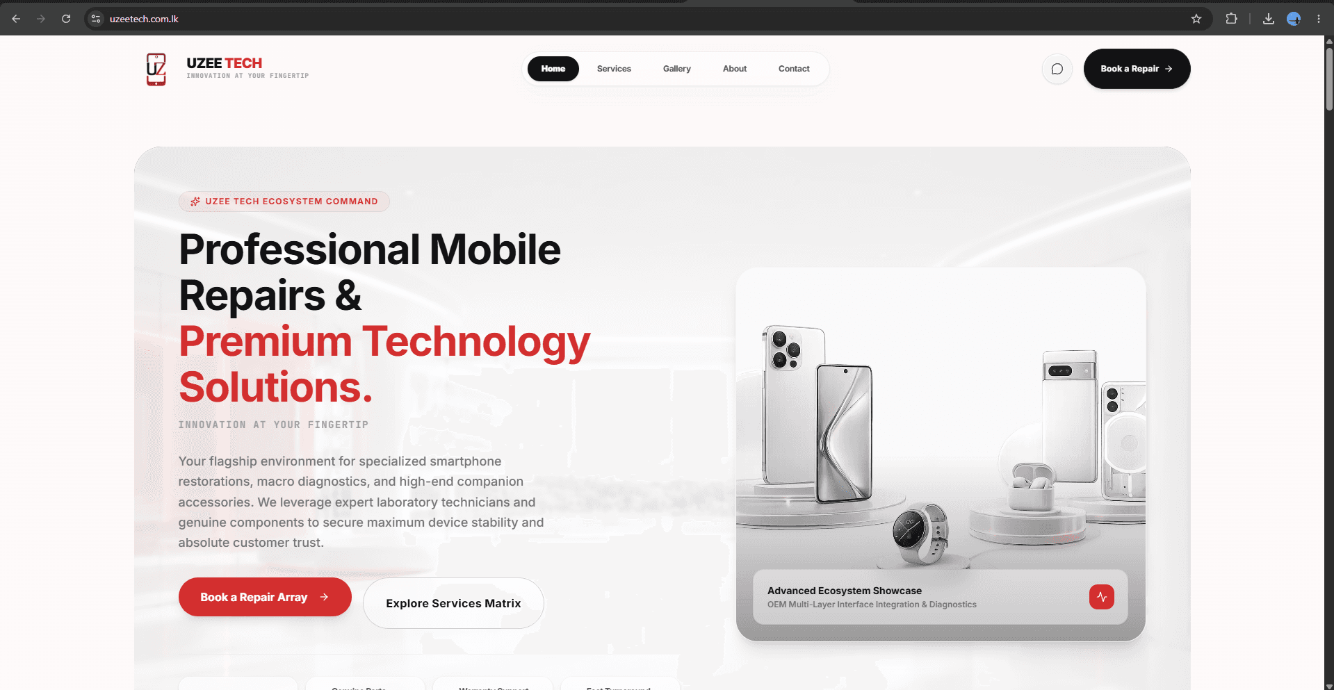 UZEE TECH — Brand Identity & Accessories Showcase