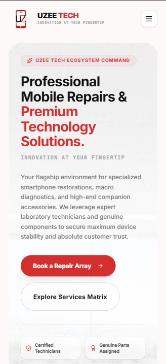 Mobile Responsive Layout
